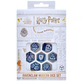 Harry Potter. Ravenclaw Modern Dice Set - Blue, 7 шт. картинка 373672 - МосИгра